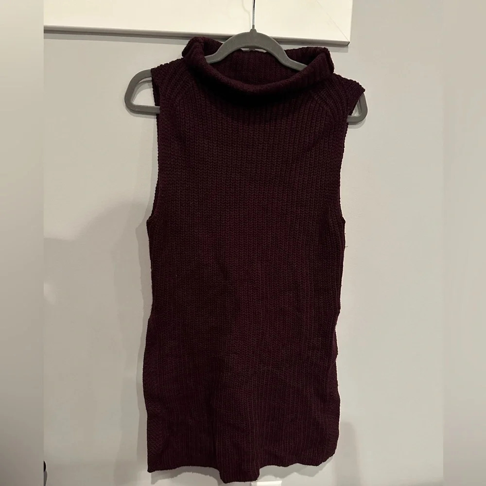 Aritzia Wilfred Durandal Funnel Neck Tunic Sweater - Picture 3 of 8